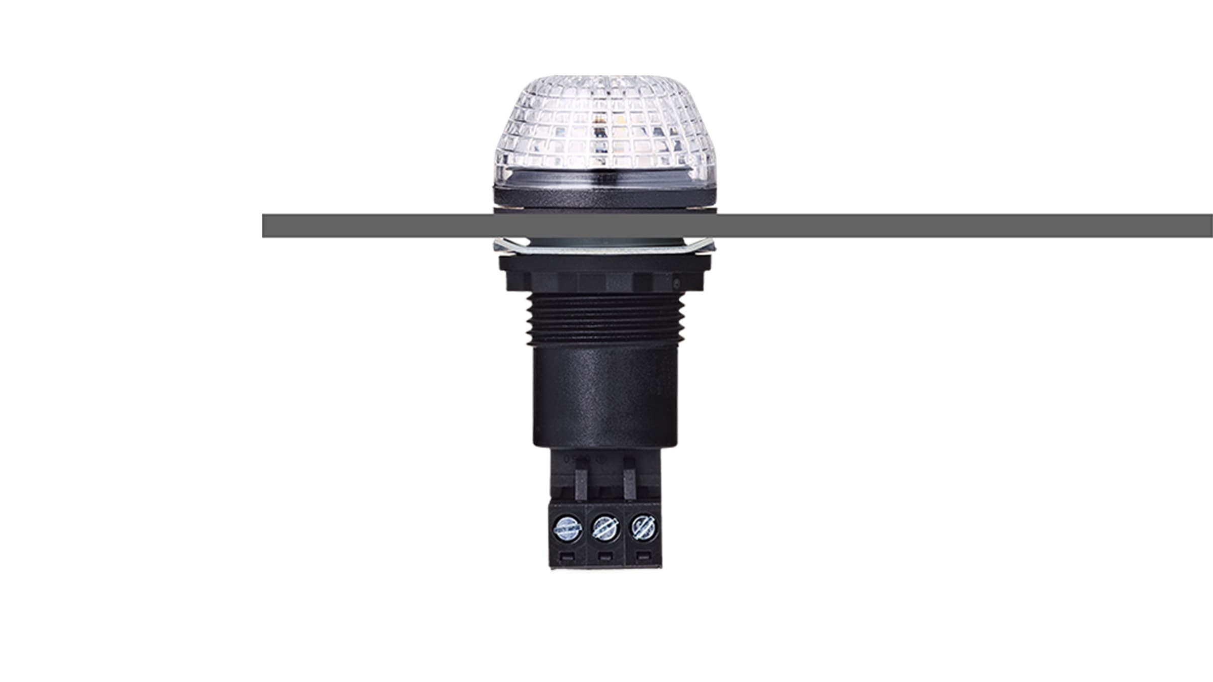 Sprecher + Schuh 800104310 Sprecher + Schuh 800104310 - IBS M22 panel mount LED steady/flashing beacon 110-120 V AC clear, grey Sprecher + Schuh 800104310 Sprecher + Schuh 800104310 - IBS M22 panel mount LED steady/flashing beacon 110-120 V AC clear, grey