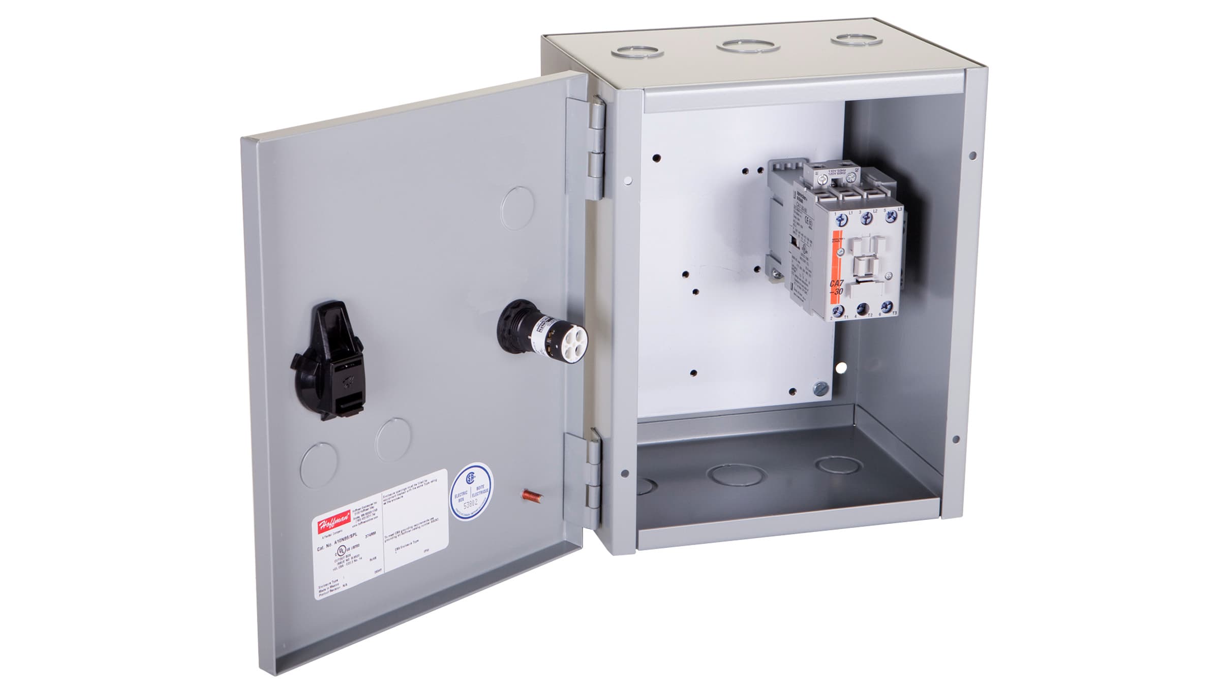 Sprecher + Schuh CA7-16-120-R13-L01 Sprecher + Schuh CA7-16-120-R13-L01 - CA7 Enc. Contactor FVNR, 16 A, 110V 50Hz / 120V 60Hz AC, Type 3R, Light/Start-Stop PB, 1NC Aux Contact Sprecher + Schuh CA7-16-120-R13-L01 Sprecher + Schuh CA7-16-120-R13-L01 - CA7 Enc. Contactor FVNR, 16 A, 110V 50Hz / 120V 60Hz AC, Type 3R, Light/Start-Stop PB, 1NC Aux Contact