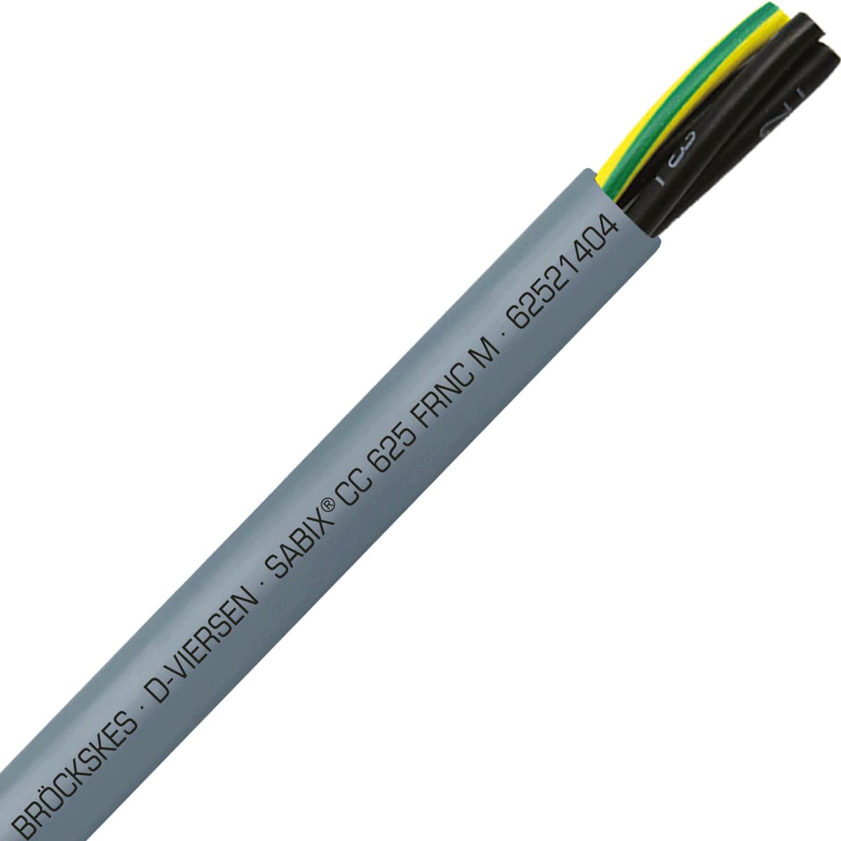 SAB 62521404 SABIX CC 625 FRNC M - 14 AWG/4c, halogen-free flame retardant flexible control cable, UL, CSA, CE, RoHS SAB 62521404 SABIX CC 625 FRNC M - 14 AWG/4c, halogen-free flame retardant flexible control cable, UL, CSA, CE, RoHS
