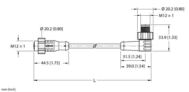 EKRT-ESWT-A4.400-GC2K-5 Part Image. Manufactured by Turck.