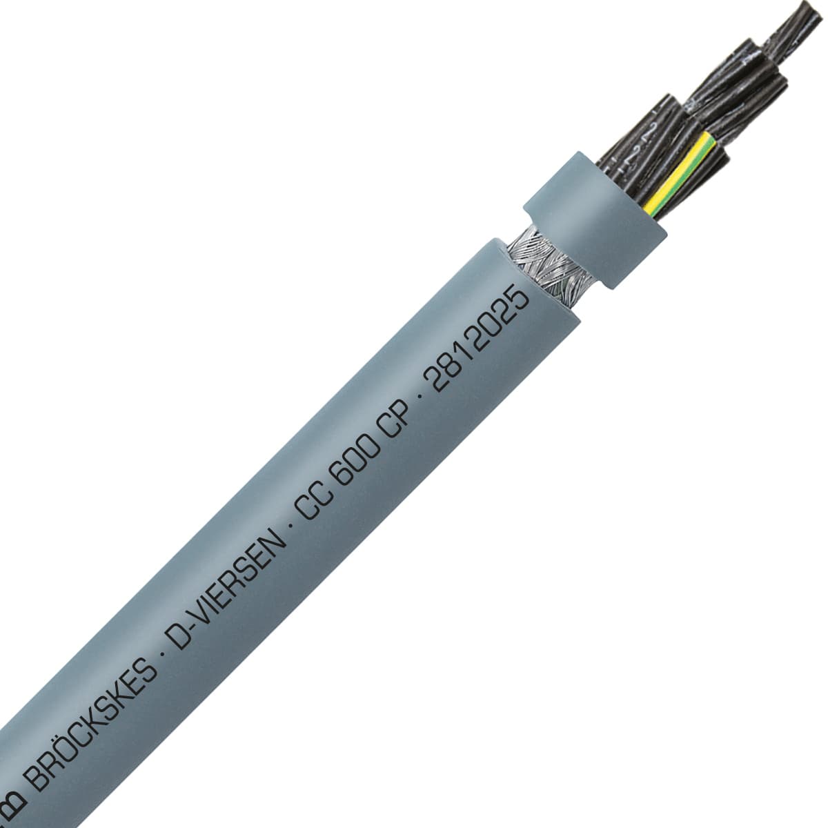 SAB 2812025 CC 600 CP - 20 AWG/25c, shielded oil resistant PUR flexible control cable, 600V, UL, CSA, CE, RoHS SAB 2812025 CC 600 CP - 20 AWG/25c, shielded oil resistant PUR flexible control cable, 600V, UL, CSA, CE, RoHS
