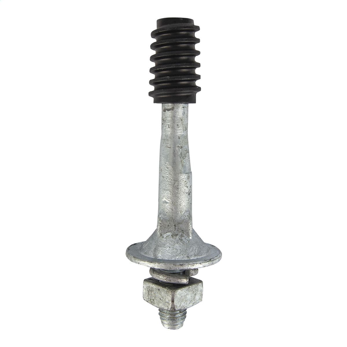 Hubbell 886P Insulator pin used to support pin type insulator with 1" NEMA internal thread on crossarm. Refer to sales drawing for included hardware for securing to crossarm. Galvanized steel per ASTM A-153 ; ANSI Standard, C135.17 ; Hubbell 886P Insulator pin used to support pin type insulator with 1" NEMA internal thread on crossarm. Refer to sales drawing for included hardware for securing to crossarm. Galvanized steel per ASTM A-153 ; ANSI Standard, C135.17 ;