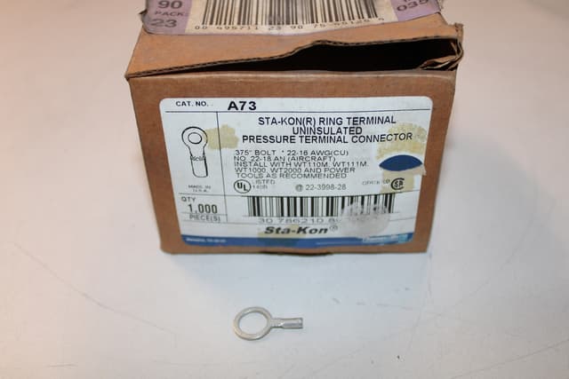 A73 Part Image. Manufactured by Thomas & Betts.