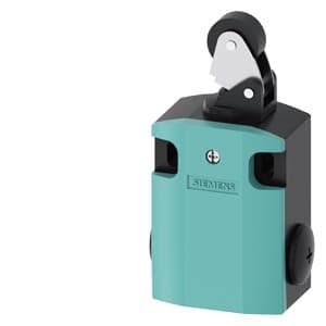 Siemens 3SE5122-0CE01 Position switch Metal enclosure 56 mm wide Device connection 3x (M20x 1.5) 1 NO/1 NC quick action contacts Roller lever, Metal lever and plastic roller 22 mm Siemens 3SE5122-0CE01 Position switch Metal enclosure 56 mm wide Device connection 3x (M20x 1.5) 1 NO/1 NC quick action contacts Roller lever, Metal lever and plastic roller 22 mm