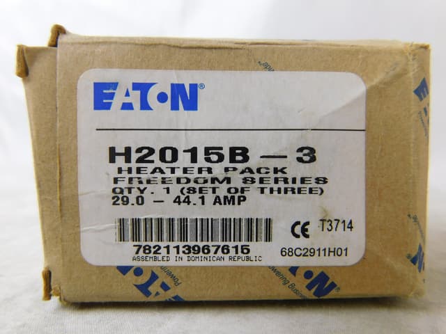 H2015B-3 Part Image. Manufactured by Eaton.