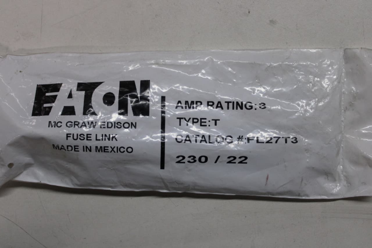 Eaton FL27T3 Eaton FL27T3 Fuse Accessories EA Eaton FL27T3 Eaton FL27T3 Fuse Accessories EA