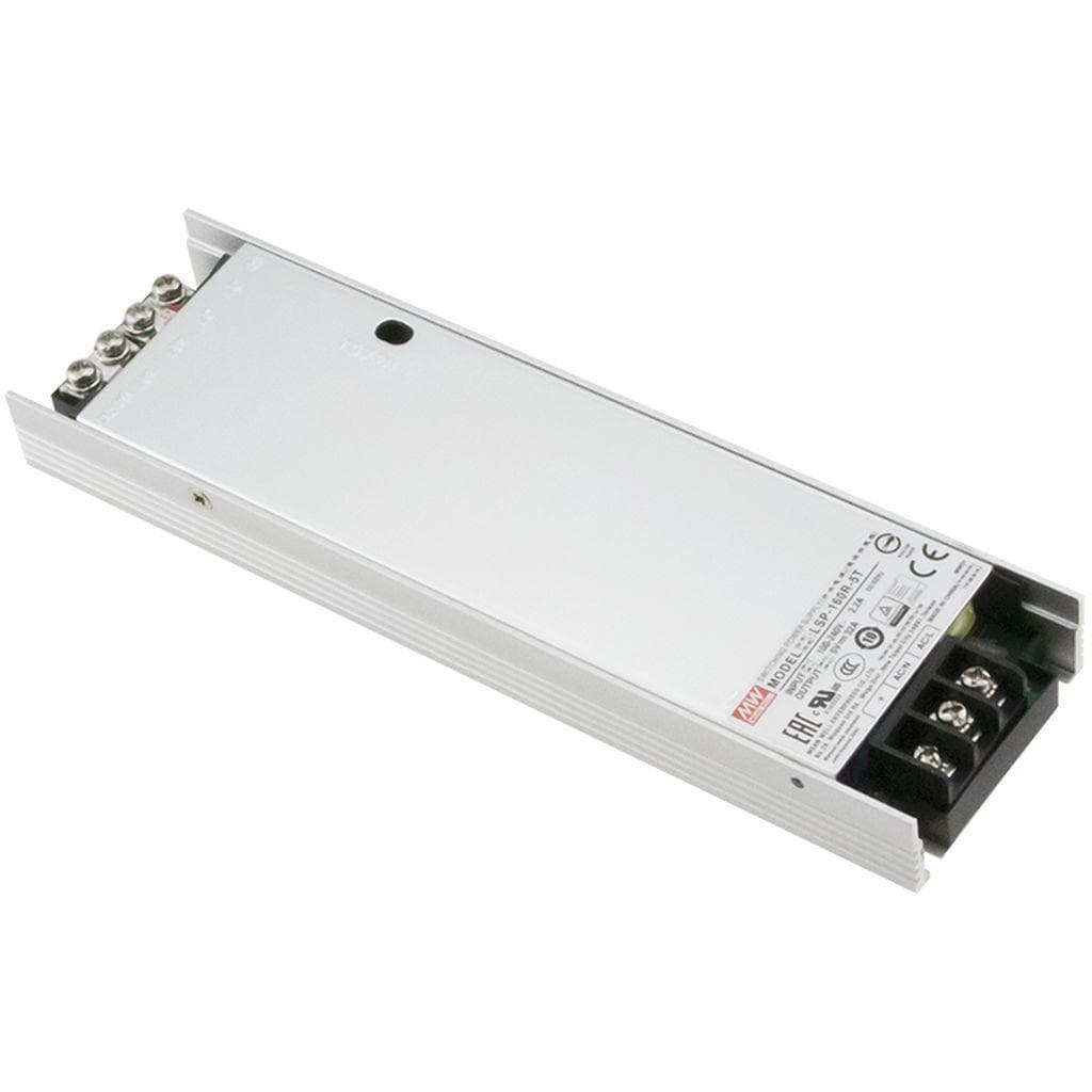 MEAN WELL LSP-160R-3.3T AC-DC Slim Single output enclosed power supply with PFC; Output 3.3Vdc at 32A with terminal block; DC OK signal; Current sharing function MEAN WELL LSP-160R-3.3T AC-DC Slim Single output enclosed power supply with PFC; Output 3.3Vdc at 32A with terminal block; DC OK signal; Current sharing function