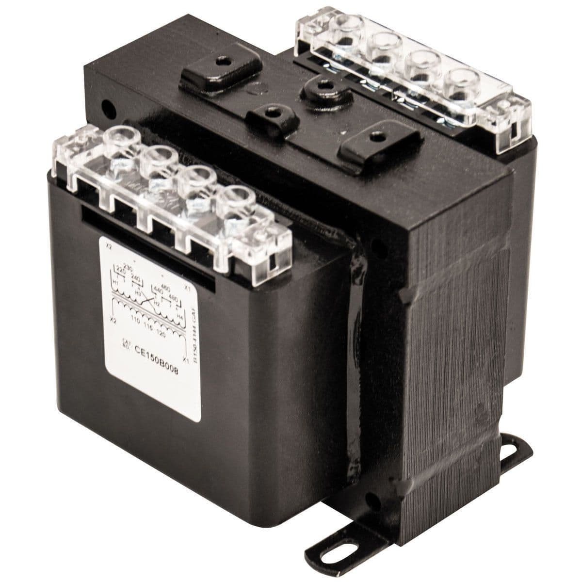 Hubbell CE500B004 Industrial Control Transformer .500 kVA, 208/230/460 Primary Volts - 24/115 Secondary Volts ; Secondary fuse clips factory installed, where applicable ; Twenty year limited warranty ; UL Listed and CSA Certified or cUL ; Epoxy encapsulated design protect Hubbell CE500B004 Industrial Control Transformer .500 kVA, 208/230/460 Primary Volts - 24/115 Secondary Volts ; Secondary fuse clips factory installed, where applicable ; Twenty year limited warranty ; UL Listed and CSA Certified or cUL ; Epoxy encapsulated design protect