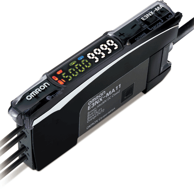 Omron E3NX-MA6 E3NX-MA6, dual channel fiber amplifier, 2-in-1 double amplifier: Yes, AND/OR signal comparison: Yes, High speed: Yes Omron E3NX-MA6 E3NX-MA6, dual channel fiber amplifier, 2-in-1 double amplifier: Yes, AND/OR signal comparison: Yes, High speed: Yes