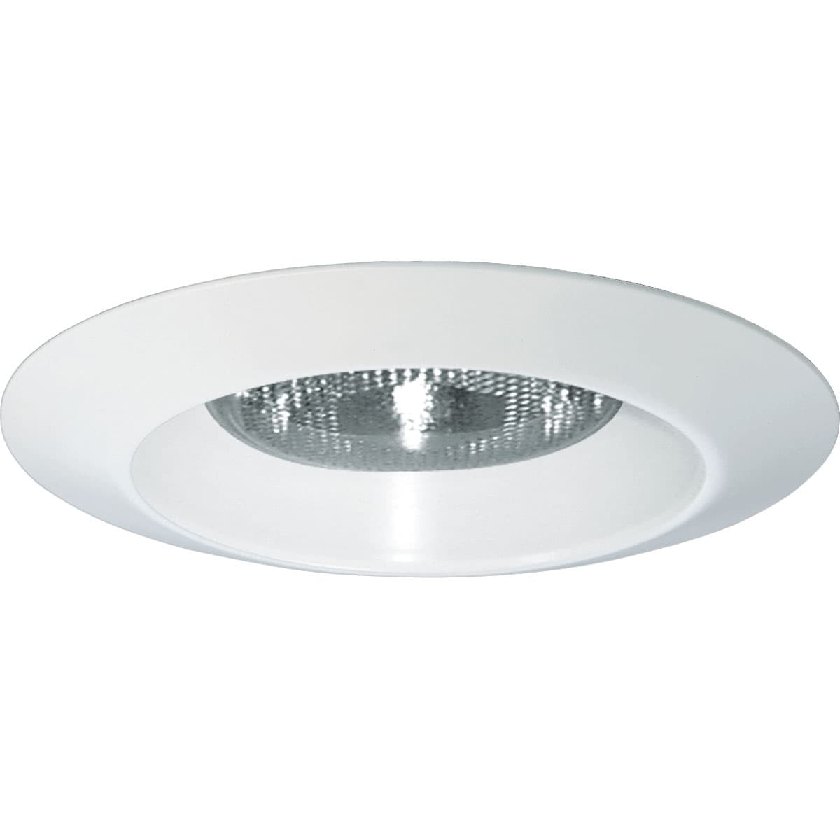 Hubbell P8074WL-28 6" Open Trim in White finish and bright white powder painted integral metal flange. UL & CUL listed for wet locations. 8-3/4" O.D. ; White finish. ; Bright white powder painted flange. ; No light leaks around trim flange. Hubbell P8074WL-28 6" Open Trim in White finish and bright white powder painted integral metal flange. UL & CUL listed for wet locations. 8-3/4" O.D. ; White finish. ; Bright white powder painted flange. ; No light leaks around trim flange.
