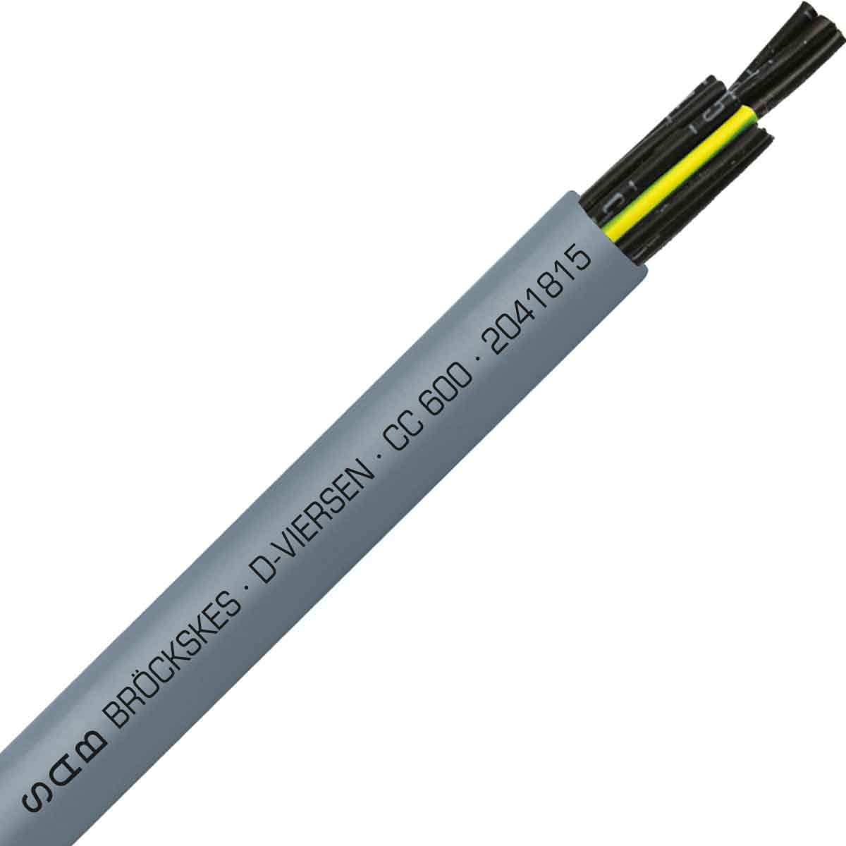 SAB 2041815 CC 600 - 18 AWG/15c, oil resistant PVC flexible control cable, 600V, UL, CSA, VDE, CE, RoHS SAB 2041815 CC 600 - 18 AWG/15c, oil resistant PVC flexible control cable, 600V, UL, CSA, VDE, CE, RoHS