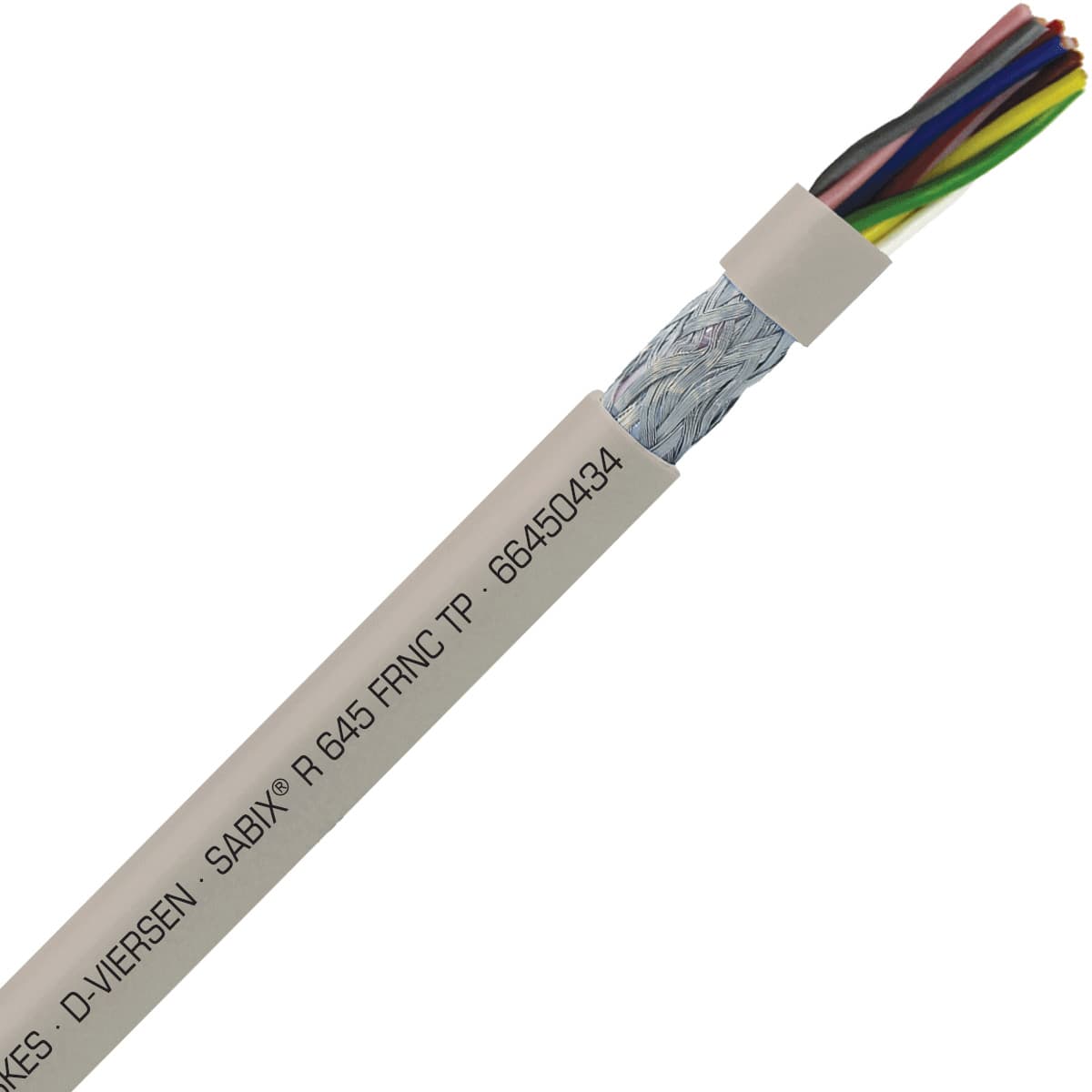SAB 66450434 SABIX R 645 FRNC TP - 22 AWG/4pr, paired shielded halogen-free flame retardant rail data cable, CE, RoHS SAB 66450434 SABIX R 645 FRNC TP - 22 AWG/4pr, paired shielded halogen-free flame retardant rail data cable, CE, RoHS