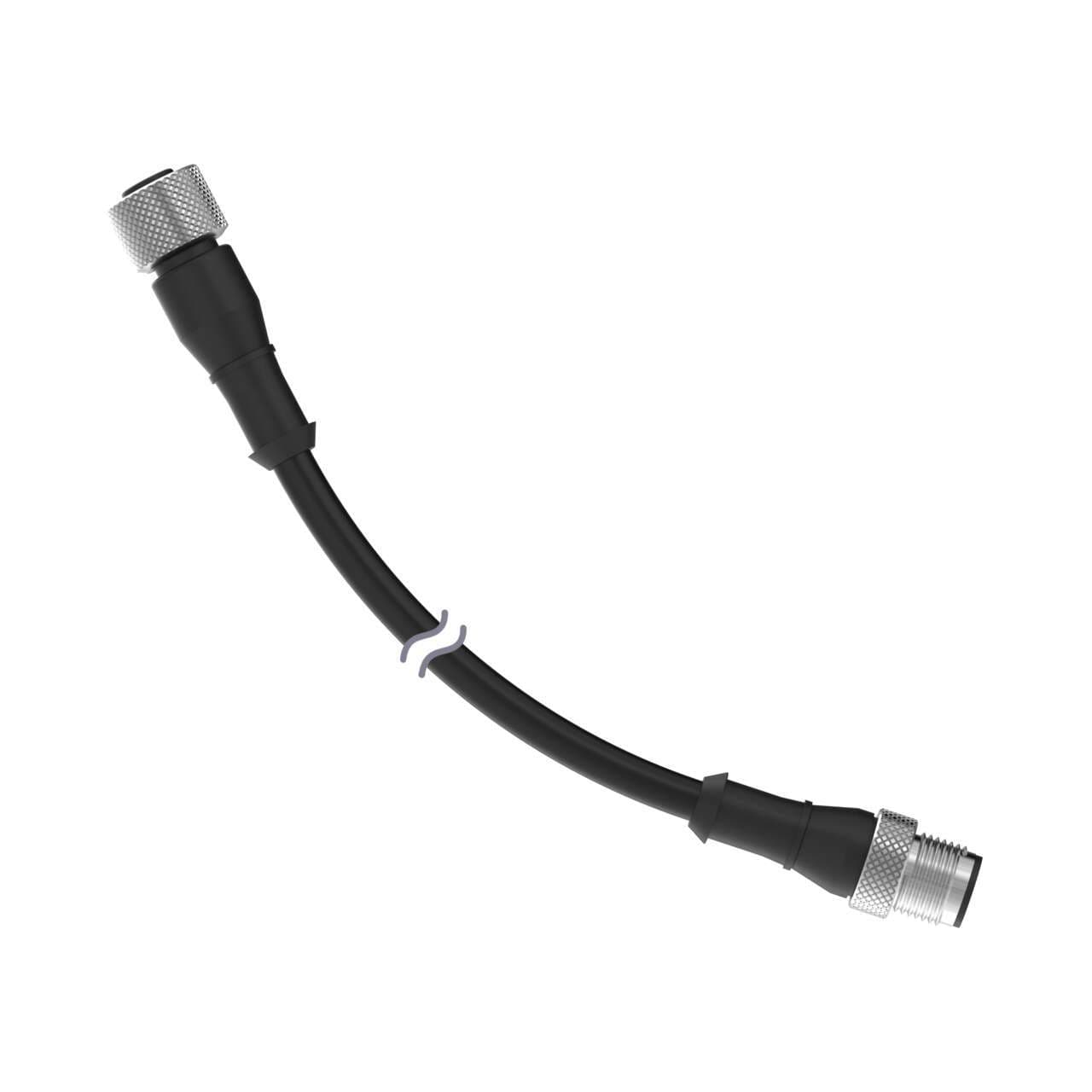Banner BC-M12F5-M12M5-22-1 Banner BC-M12F5-M12M5-22-1 - Cordset: Double Ended M12; 5-pin Straight Female; 5-pin Straight Male Connectors; 1 m (3.28 ft) 5x22 Black PVC Jacket; Nickel-Plated Brass Coupling Nuts Banner BC-M12F5-M12M5-22-1 Banner BC-M12F5-M12M5-22-1 - Cordset: Double Ended M12; 5-pin Straight Female; 5-pin Straight Male Connectors; 1 m (3.28 ft) 5x22 Black PVC Jacket; Nickel-Plated Brass Coupling Nuts