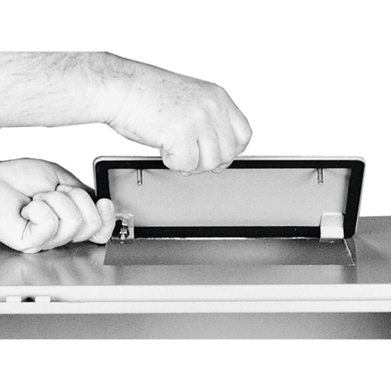 Hoffman DLGP610 Gland Plate, Type 12, 16 Gauge, fits 9.00x5.00, Gray, Steel Hoffman DLGP610 Gland Plate, Type 12, 16 Gauge, fits 9.00x5.00, Gray, Steel