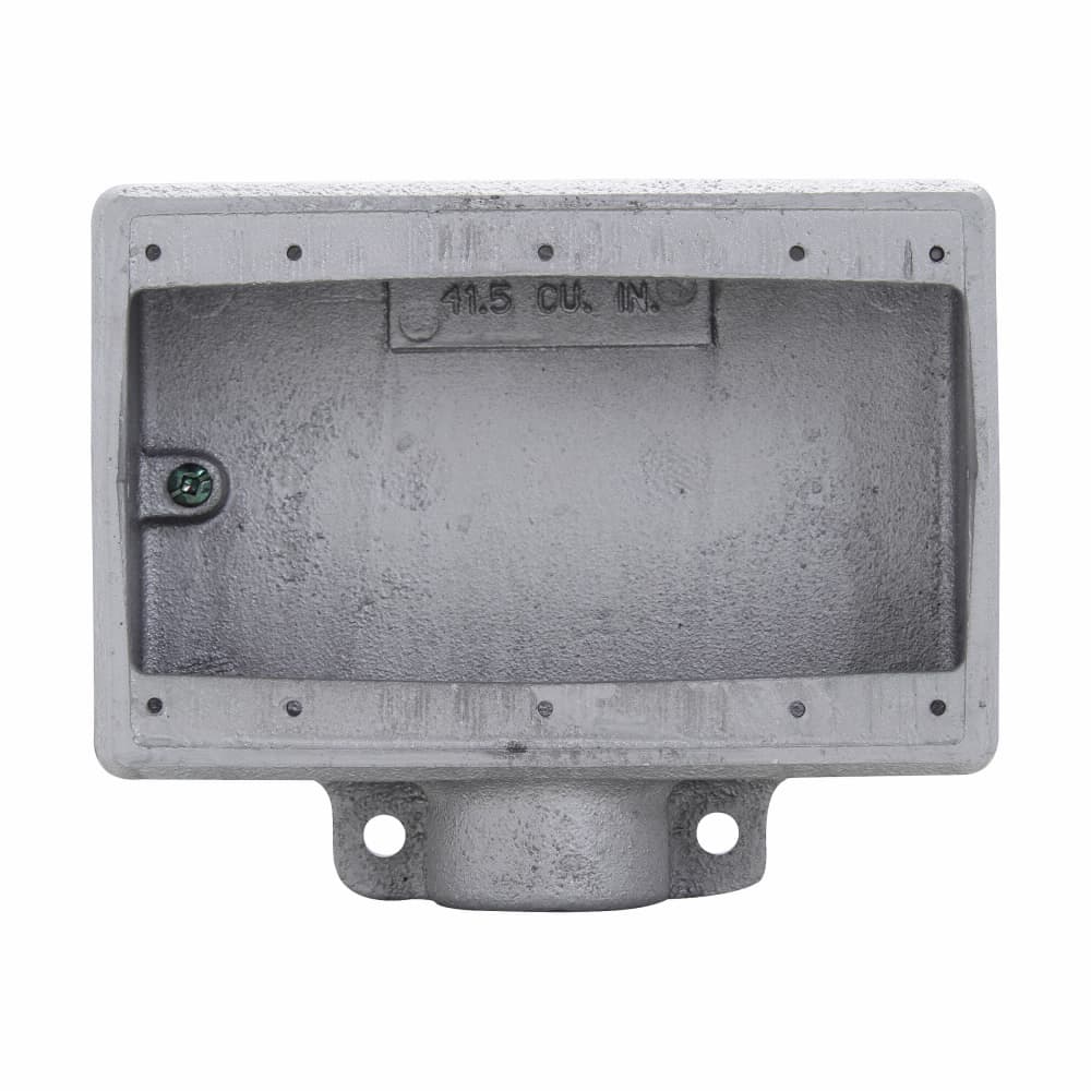 Eaton FS23 Eaton Crouse-Hinds series Condulet FS device box, Shallow, Feraloy iron alloy, Three-gang, 3/4" Eaton FS23 Eaton Crouse-Hinds series Condulet FS device box, Shallow, Feraloy iron alloy, Three-gang, 3/4"