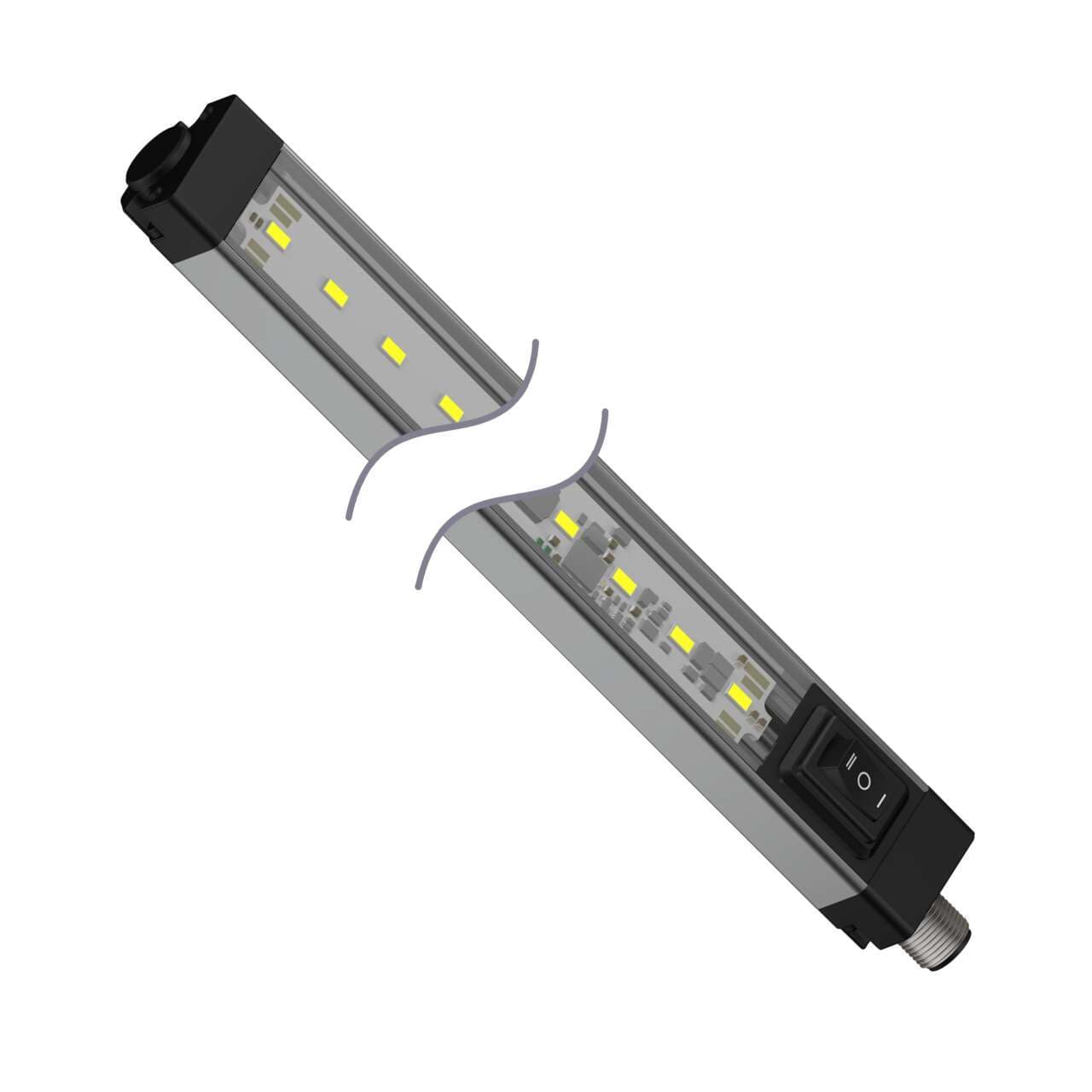 Banner WLS28-2XW1130XPBQ WLS28-2 Work Light Strip; Switched; Length: 1130 mm; Voltage: 12-30 V dc; Environmental Rating: IP50; Color: White; 4-pin M12 Integral QD Banner WLS28-2XW1130XPBQ WLS28-2 Work Light Strip; Switched; Length: 1130 mm; Voltage: 12-30 V dc; Environmental Rating: IP50; Color: White; 4-pin M12 Integral QD