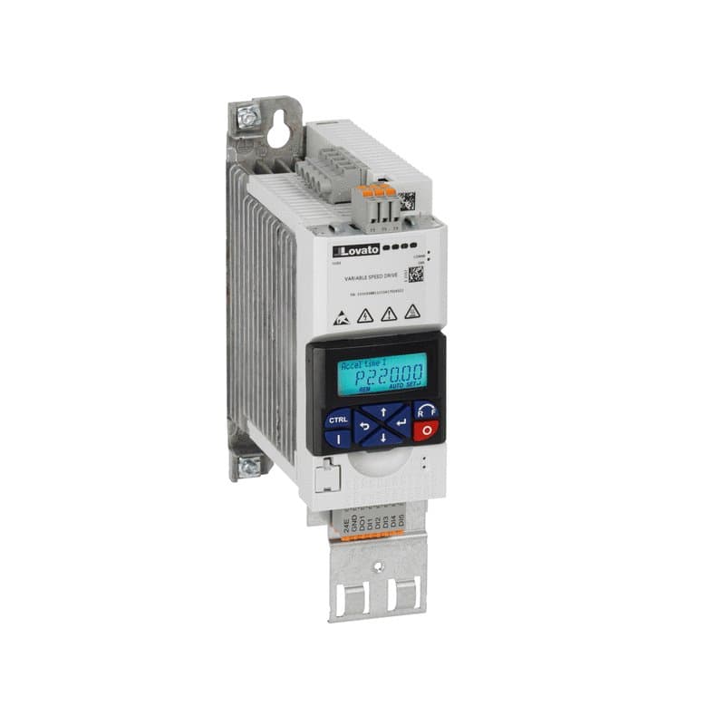 Lovato Electric VLB30004A480 VLB30004A480 Lovato - Variable speed drive, VLB3... type, three-phase supply 400-480VAC 50/60Hz. EMC suppressor built-in, Cat. C1, 0.4kW Lovato Electric VLB30004A480 VLB30004A480 Lovato - Variable speed drive, VLB3... type, three-phase supply 400-480VAC 50/60Hz. EMC suppressor built-in, Cat. C1, 0.4kW