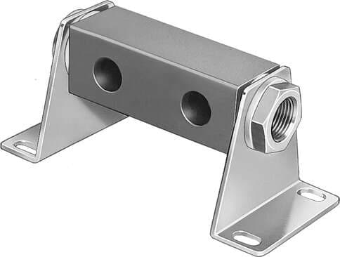 Festo 9188 supply manifold PAL-5-1/4-2 Max. number of valve positions: 2, Product weight: 330 g, Mounting type: With mounting bracket, Pneumatic connection, port 1: G3/8, Materials note: Conforms to RoHS Festo 9188 supply manifold PAL-5-1/4-2 Max. number of valve positions: 2, Product weight: 330 g, Mounting type: With mounting bracket, Pneumatic connection, port 1: G3/8, Materials note: Conforms to RoHS