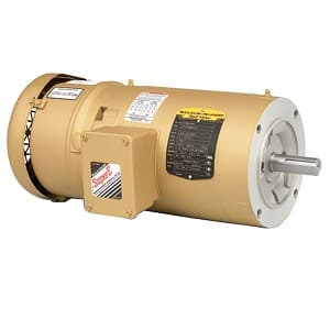 Baldor Electric Company VEBM3611T-5 General Purpose AC Motor; 3HP Power; 575VAC at 60HZ Voltage; 3 Phase; 1800RPM Speed; 182TC Frame; TEFC Enclosure; Footless Baldor Electric Company VEBM3611T-5 General Purpose AC Motor; 3HP Power; 575VAC at 60HZ Voltage; 3 Phase; 1800RPM Speed; 182TC Frame; TEFC Enclosure; Footless
