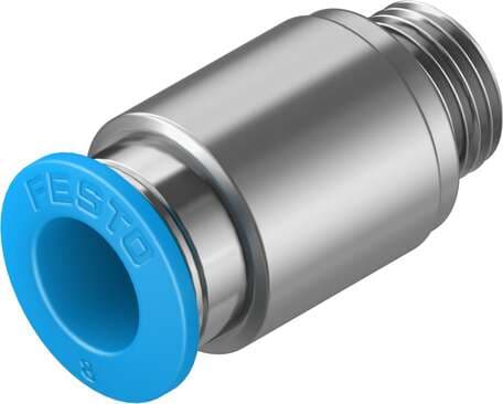 Festo 186109 push-in fitting QS-G1/8-8-I male thread with internal hexagon socket. Size: Standard, Nominal size: 5,3 mm, Type of seal on screw-in stud: Sealing ring, Assembly position: Any, Container size: 10 Festo 186109 push-in fitting QS-G1/8-8-I male thread with internal hexagon socket. Size: Standard, Nominal size: 5,3 mm, Type of seal on screw-in stud: Sealing ring, Assembly position: Any, Container size: 10