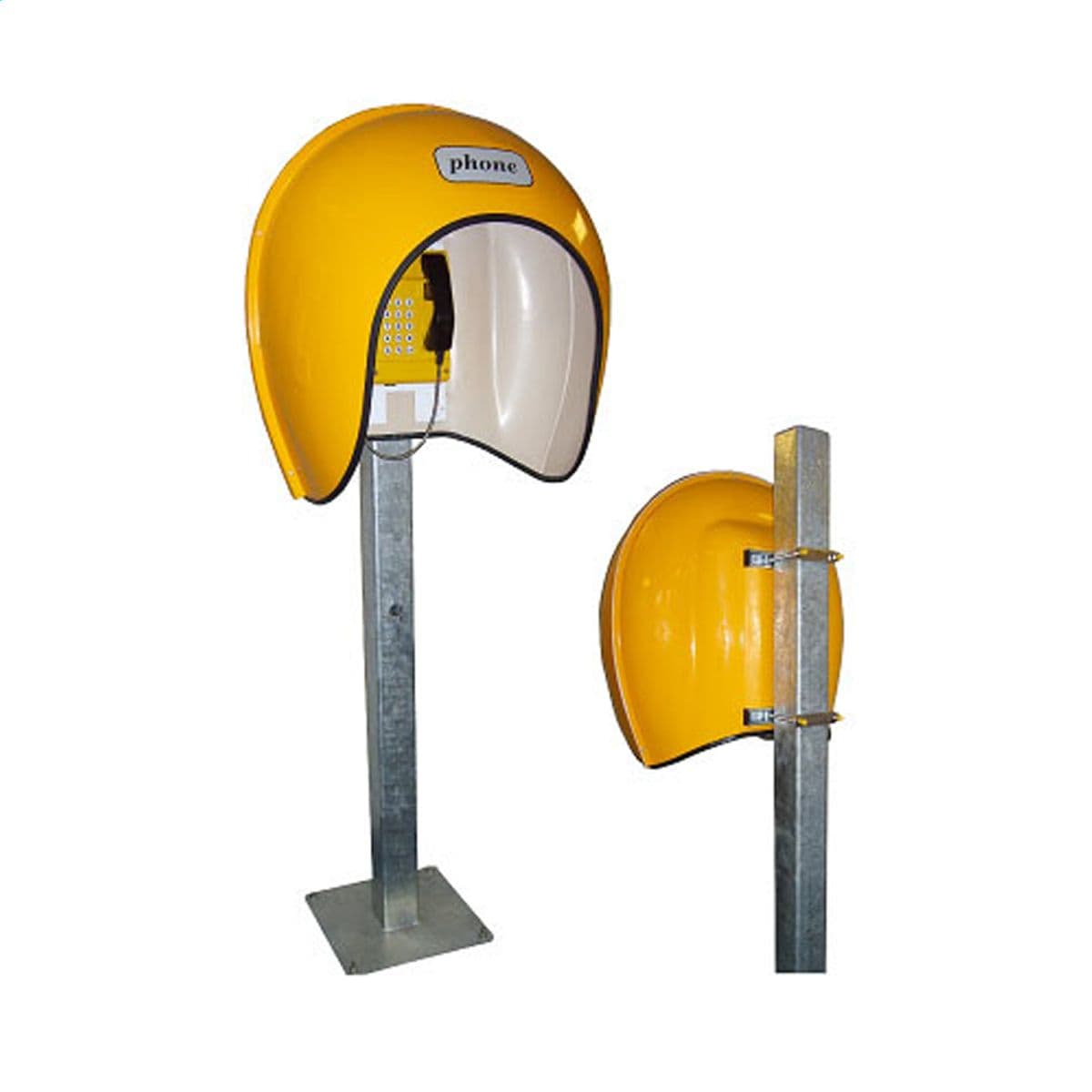 Hubbell 501-20-0875-001 Mounting Post (2 metre) for use with 9db acoustic hoods; galvanised ; Suitable for use with Telephone Hoods ; Extremely Robust ; Galvanised (standard) ; Marine Grade paint finish to RAL 1032 (optional) ; Black plastic blank fixed to top of post ; 2m high Hubbell 501-20-0875-001 Mounting Post (2 metre) for use with 9db acoustic hoods; galvanised ; Suitable for use with Telephone Hoods ; Extremely Robust ; Galvanised (standard) ; Marine Grade paint finish to RAL 1032 (optional) ; Black plastic blank fixed to top of post ; 2m high