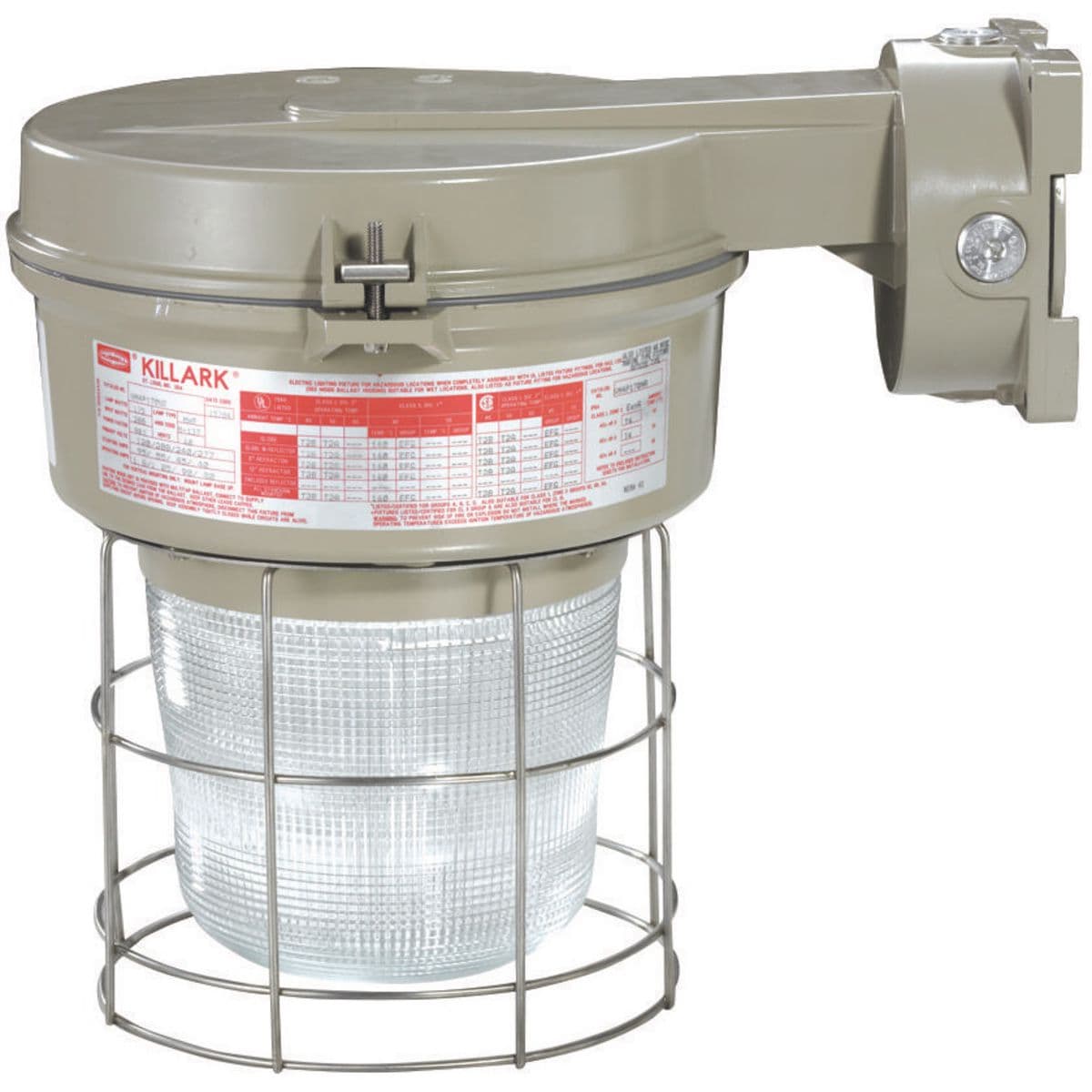 Hubbell VM4H075B2GLG VM4 Series - 70W Metal Halide 480V - 3/4" Wall Mount - Globe and Guard ; Ballast tank and splice box – corrosion resistant copper-free aluminum alloy with baked powder epoxy/polyester finish, electrostatically applied for complete, uniform corrosion prot Hubbell VM4H075B2GLG VM4 Series - 70W Metal Halide 480V - 3/4" Wall Mount - Globe and Guard ; Ballast tank and splice box – corrosion resistant copper-free aluminum alloy with baked powder epoxy/polyester finish, electrostatically applied for complete, uniform corrosion prot