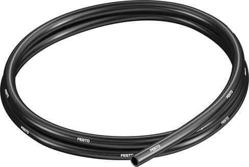 Festo 130816 plastic tubing PUN-CM-8-SW Standard O.D tubing, for QS plug connectors, polyurethane (not approved for use in the food industry). Antistatic. Outside diameter: 8 mm, Bending radius relevant for flow rate: 37 mm, Inside diameter: 5,5 mm, Min. bending radiu Festo 130816 plastic tubing PUN-CM-8-SW Standard O.D tubing, for QS plug connectors, polyurethane (not approved for use in the food industry). Antistatic. Outside diameter: 8 mm, Bending radius relevant for flow rate: 37 mm, Inside diameter: 5,5 mm, Min. bending radiu