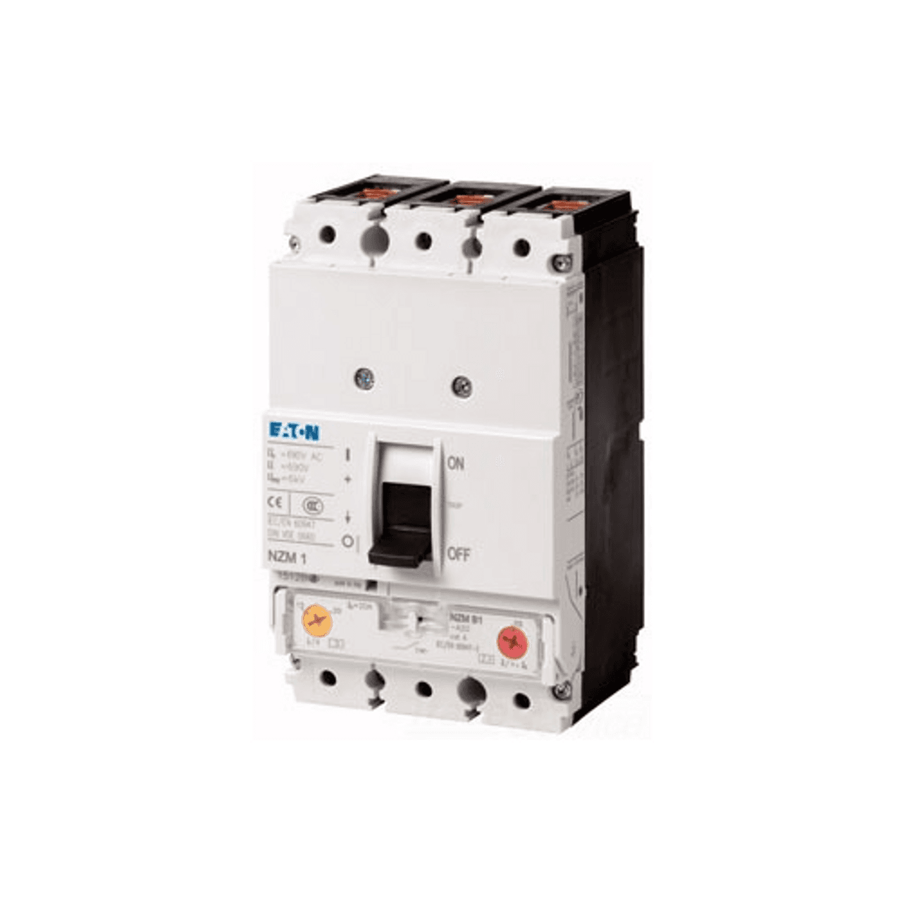 Eaton NZMN1-AF50-NA NZMN1-AF50-NA Eaton - Eaton Series NZM complete molded case circuit breaker, NZM1-frame, NZMN1, Thermal-magnetic trip, 300-500A trip rating, Three-pole, 50 A, 690 Vac, 500 Vdc, 50 kAIC, Distribution circuit protection, 50-50A, Front frame clamp, 50-50 A Eaton NZMN1-AF50-NA NZMN1-AF50-NA Eaton - Eaton Series NZM complete molded case circuit breaker, NZM1-frame, NZMN1, Thermal-magnetic trip, 300-500A trip rating, Three-pole, 50 A, 690 Vac, 500 Vdc, 50 kAIC, Distribution circuit protection, 50-50A, Front frame clamp, 50-50 A
