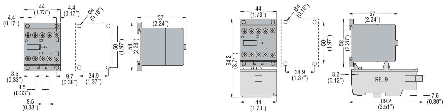 Lovato Electric DPBG1210A23060 DPBG1210A23060 Lovato - Three-pole contactor, FLA 14A, AC coil 60Hz, 230VAC, 1NO auxiliary contact Lovato Electric DPBG1210A23060 DPBG1210A23060 Lovato - Three-pole contactor, FLA 14A, AC coil 60Hz, 230VAC, 1NO auxiliary contact