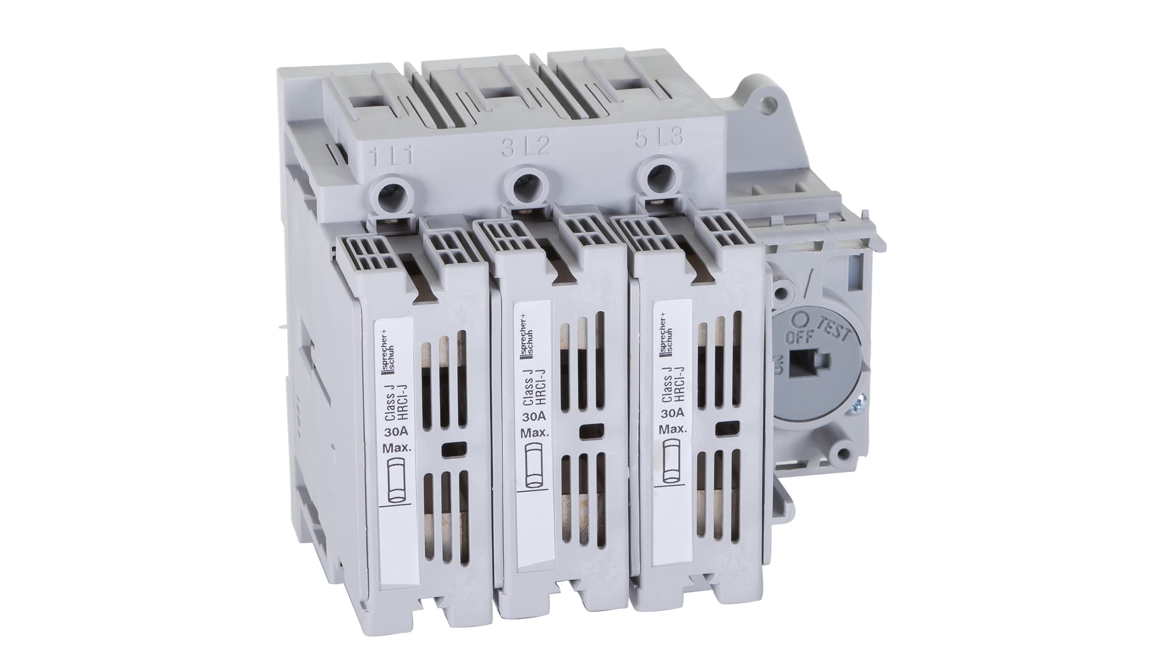 Sprecher + Schuh L11-J30-1753S Sprecher + Schuh L11-J30-1753S - L11 UL98 Disconnect Switch, Class J Fuses, 30A, 3-Pole w/Fuse Indicator, Open Type Sprecher + Schuh L11-J30-1753S Sprecher + Schuh L11-J30-1753S - L11 UL98 Disconnect Switch, Class J Fuses, 30A, 3-Pole w/Fuse Indicator, Open Type
