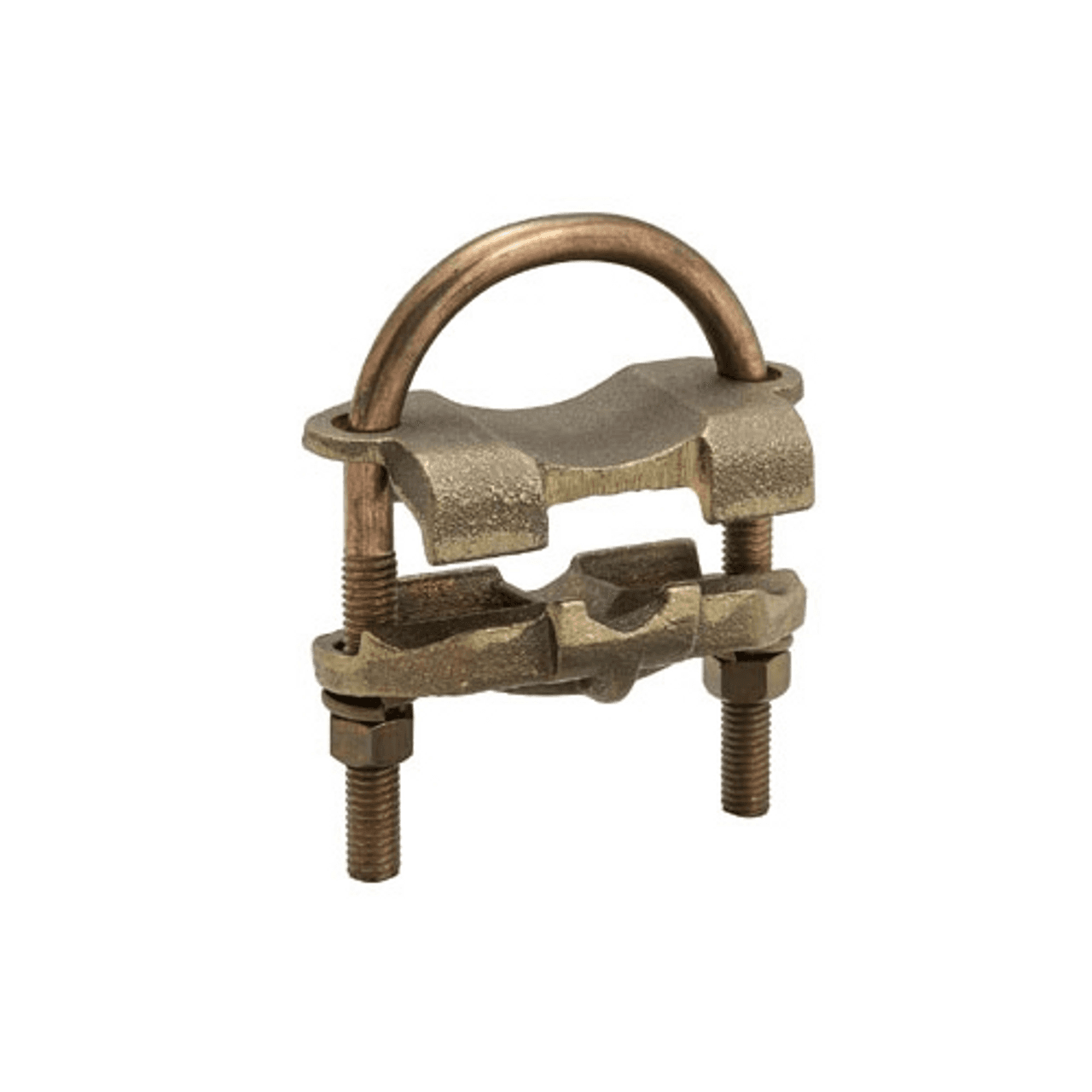 Ilsco GPL-5 3/8" IPS, 5/8 to 3/4" Rod, #6 Rebar, 4 to 2/0 AWG Solid/Stranded, Bronze and Copper Alloy Body, Silicon Bronze Hardware Ilsco GPL-5 3/8" IPS, 5/8 to 3/4" Rod, #6 Rebar, 4 to 2/0 AWG Solid/Stranded, Bronze and Copper Alloy Body, Silicon Bronze Hardware