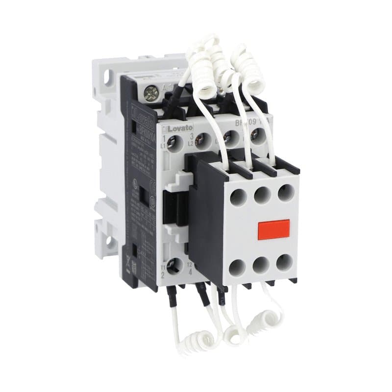 Lovato Electric BFK0910A46060 BFK0910A46060 Lovato - Contactor for power factor correction with AC control circuit, including limiting resistors, maximum IEC operational power 400V = 7.5kvar, coil 460VAC 60Hz Lovato Electric BFK0910A46060 BFK0910A46060 Lovato - Contactor for power factor correction with AC control circuit, including limiting resistors, maximum IEC operational power 400V = 7.5kvar, coil 460VAC 60Hz