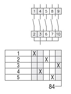 Lovato Electric GX2084O48 GX2084O48 Lovato - Rotary cam switch GX series, multi-step 1-2-3-4-5, 1 pole 20A, modular service cover for 35mm DIN reail mounting with black handle, front plate 45X54mm Lovato Electric GX2084O48 GX2084O48 Lovato - Rotary cam switch GX series, multi-step 1-2-3-4-5, 1 pole 20A, modular service cover for 35mm DIN reail mounting with black handle, front plate 45X54mm