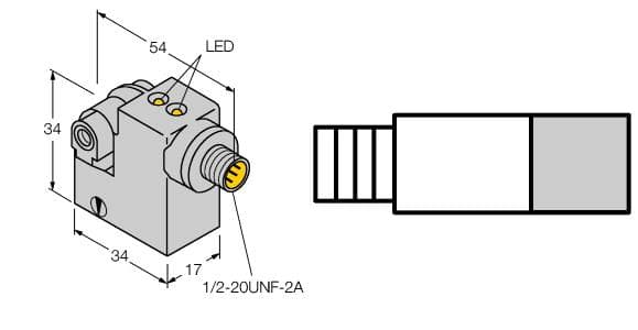 Turck BIM-IKM-AZ3X2-B3131 W/KLI3 BIM-IKM-AZ3X2-B3131 W/KLI3 Turck - BIM-IKM-AZ3X2-B3131 W/KLI3 Magnetic Field Sensor, For Pneumatic Cylinders Turck BIM-IKM-AZ3X2-B3131 W/KLI3 BIM-IKM-AZ3X2-B3131 W/KLI3 Turck - BIM-IKM-AZ3X2-B3131 W/KLI3 Magnetic Field Sensor, For Pneumatic Cylinders