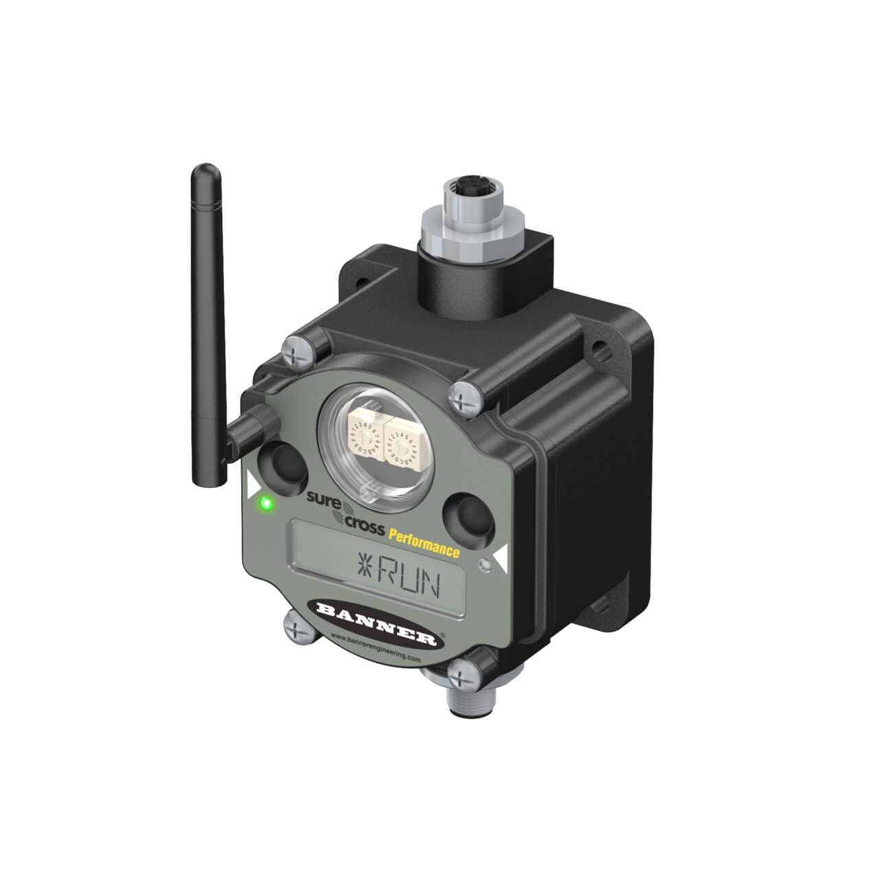 Banner DX80N2X6S-P6 DX80 Performance 2.4 GHz Node 65 mW IP67; 1-Wire Serial Interface; 10-30 V dc; Female M12; Male M12 for Power Banner DX80N2X6S-P6 DX80 Performance 2.4 GHz Node 65 mW IP67; 1-Wire Serial Interface; 10-30 V dc; Female M12; Male M12 for Power