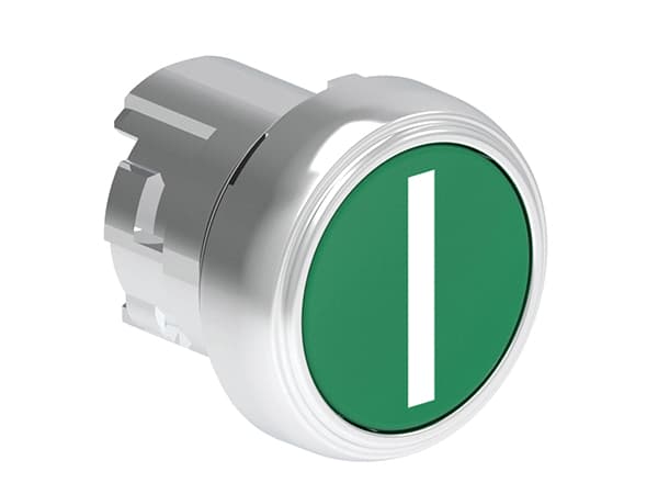 Lovato Electric LPSB1113 LPSB1113 Lovato - Pushbutton actuator, spring return, with symbol dia: 22mm Platinum series metal, flush, I/Green Lovato Electric LPSB1113 LPSB1113 Lovato - Pushbutton actuator, spring return, with symbol dia: 22mm Platinum series metal, flush, I/Green