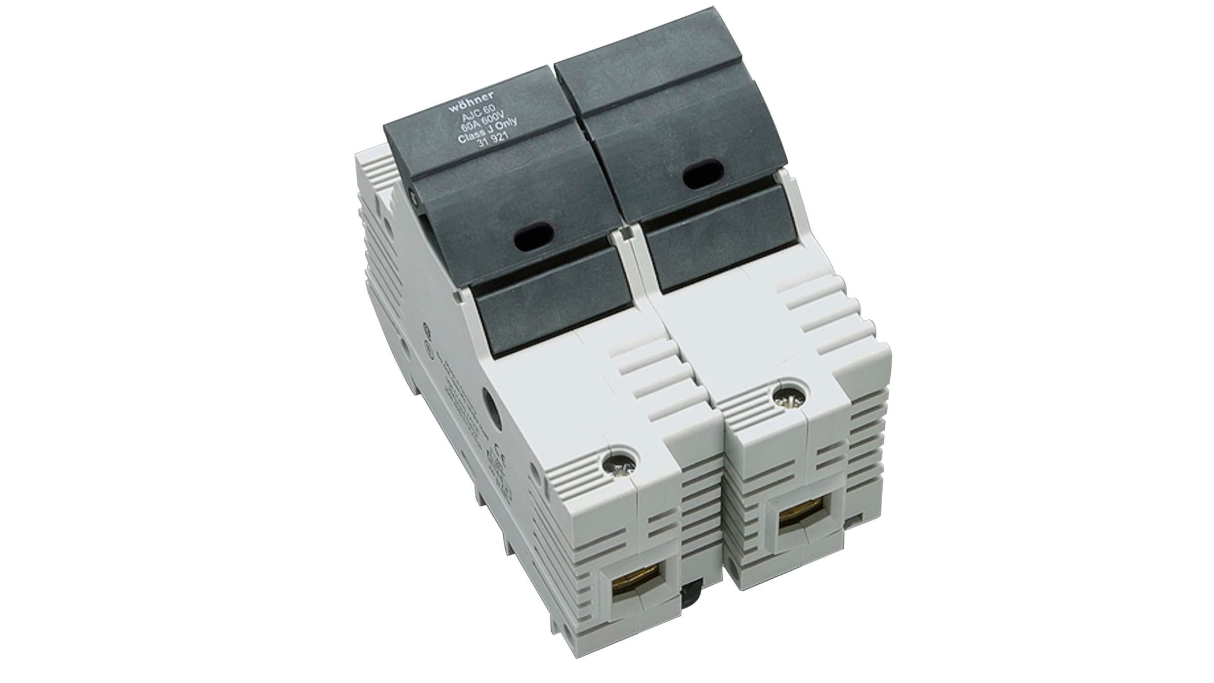 Sprecher + Schuh 31921 Sprecher + Schuh 31921 - Ambus Fuse Block, Class J, 2-Pole, 60A, 600V AC/DC, No Indicator, cULus/ CSA Sprecher + Schuh 31921 Sprecher + Schuh 31921 - Ambus Fuse Block, Class J, 2-Pole, 60A, 600V AC/DC, No Indicator, cULus/ CSA
