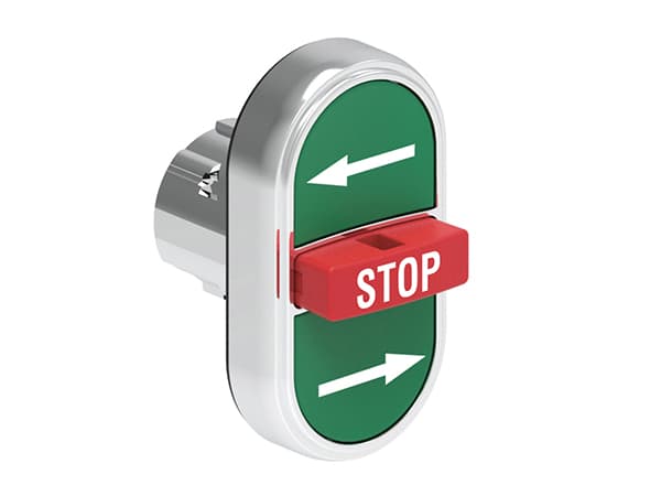 Lovato Electric LPSB7365 LPSB7365 Lovato - Triple-touch actuator, spring return dia: 22mm Platinum series metal, 2 external flush and 1 middle extended pushbuttons. Spring return, ‚Üí - STOP - ‚Üê Lovato Electric LPSB7365 LPSB7365 Lovato - Triple-touch actuator, spring return dia: 22mm Platinum series metal, 2 external flush and 1 middle extended pushbuttons. Spring return, ‚Üí - STOP - ‚Üê