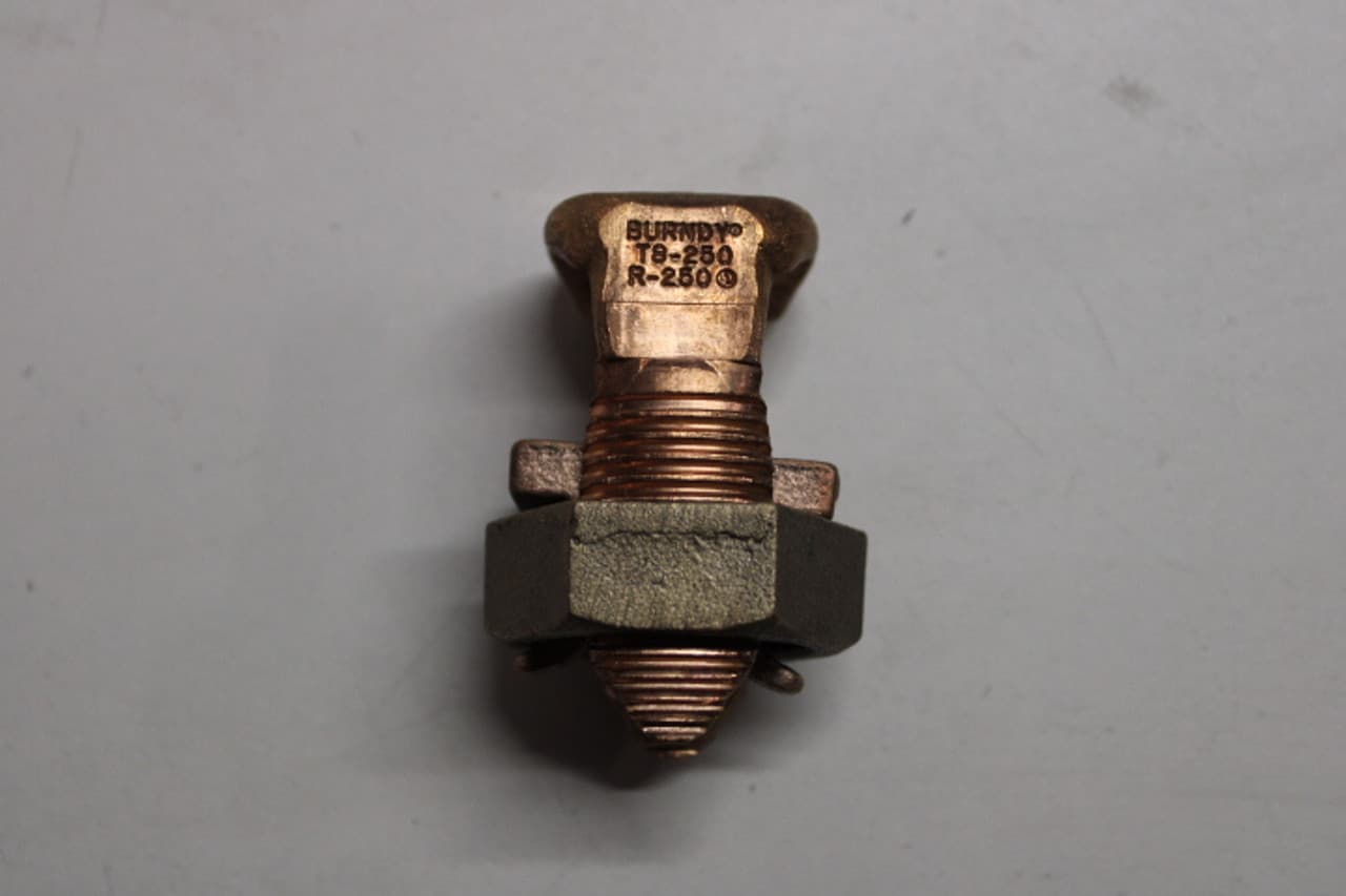 Burndy KS29 1 AWG to 250 KCMIL Run, 8 AWG to 250 KCMIL Tap, High Copper Alloy Burndy KS29 1 AWG to 250 KCMIL Run, 8 AWG to 250 KCMIL Tap, High Copper Alloy