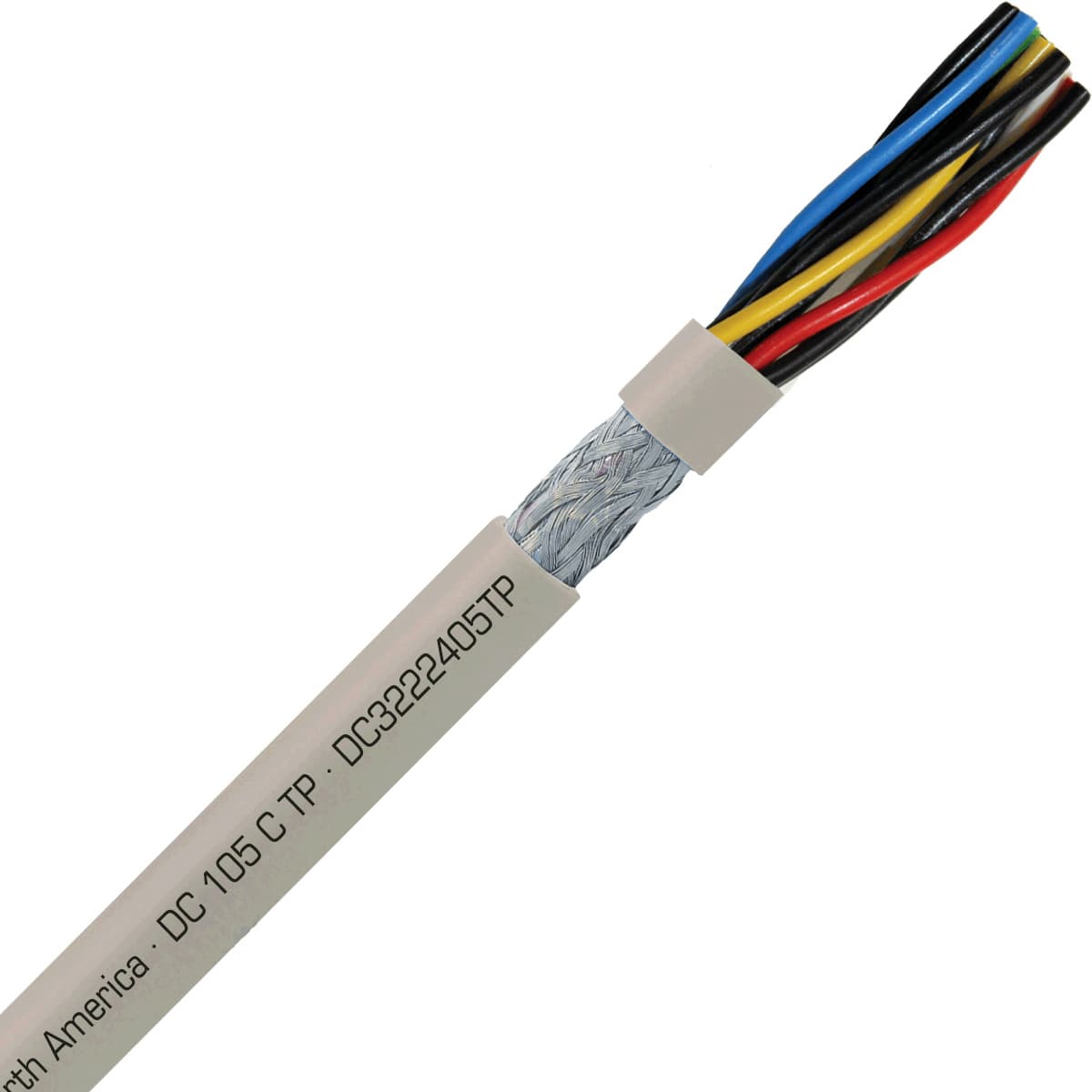 SAB DC3222405TP DC 105 C TP - 24 AWG/5pr, shielded flexible oil resistant data pair cable, UL, CSA, CE, RoHS SAB DC3222405TP DC 105 C TP - 24 AWG/5pr, shielded flexible oil resistant data pair cable, UL, CSA, CE, RoHS