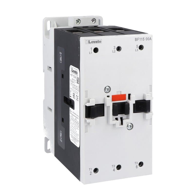 Lovato Electric BF11500A04860 BF11500A04860 Lovato - Three-pole contactor, IEC operating current Ie (AC3) = 115A, AC coil 60Hz, 48VAC Lovato Electric BF11500A04860 BF11500A04860 Lovato - Three-pole contactor, IEC operating current Ie (AC3) = 115A, AC coil 60Hz, 48VAC
