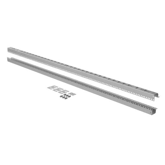 Hoffman P2RA19T22 ProLine G2 19-Inch Rack Angles, Tap Hole, 2200mm, Conductive, Steel Hoffman P2RA19T22 ProLine G2 19-Inch Rack Angles, Tap Hole, 2200mm, Conductive, Steel