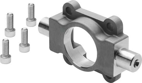 Festo 174415 trunnion flange ZNCF-80 Size: 80, Based on the standard: ISO 15552, Corrosion resistance classification CRC: 2 - Moderate corrosion stress, Ambient temperature: -40 - 150 °C, Product weight: 1296 g Festo 174415 trunnion flange ZNCF-80 Size: 80, Based on the standard: ISO 15552, Corrosion resistance classification CRC: 2 - Moderate corrosion stress, Ambient temperature: -40 - 150 °C, Product weight: 1296 g