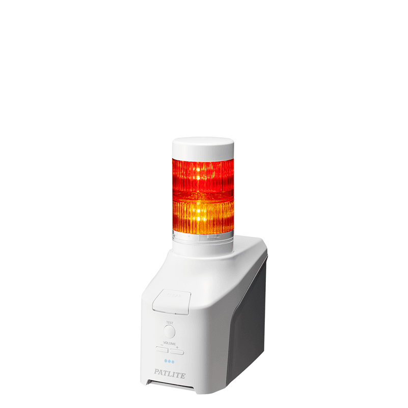 Patlite NHV6-2D-RY 60mm, 2-tier Network Monitoring Signal Tower with Ethernet, Digital I/O, Email Detection, MP3, supports SNMP, HTTP, PNS; Red and Amber LED Modules Patlite NHV6-2D-RY 60mm, 2-tier Network Monitoring Signal Tower with Ethernet, Digital I/O, Email Detection, MP3, supports SNMP, HTTP, PNS; Red and Amber LED Modules