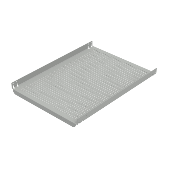 Hoffman P19SH8 Fixed Shelf, fits 19 in Rack A, Lt Gray, Steel Hoffman P19SH8 Fixed Shelf, fits 19 in Rack A, Lt Gray, Steel