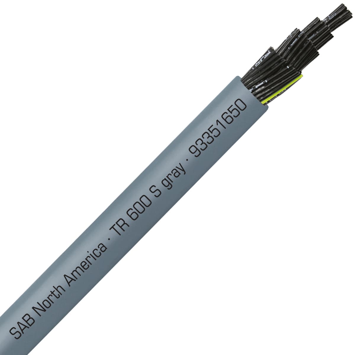 SAB 93351650 TR 600 S gray - 16 AWG/50c, oil resistant flexible exposed run tray cable, UL, CSA, WTTC, NFPA 79, CE, RoHS SAB 93351650 TR 600 S gray - 16 AWG/50c, oil resistant flexible exposed run tray cable, UL, CSA, WTTC, NFPA 79, CE, RoHS