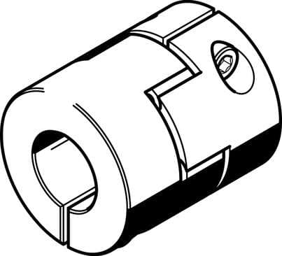 Festo 558313 coupling EAMC-42-66-11-12 Holder diameter 1: 11 mm, Holder diameter 2: 12 mm, Size: 42, Nominal length: 66 mm, Assembly position: Any Festo 558313 coupling EAMC-42-66-11-12 Holder diameter 1: 11 mm, Holder diameter 2: 12 mm, Size: 42, Nominal length: 66 mm, Assembly position: Any
