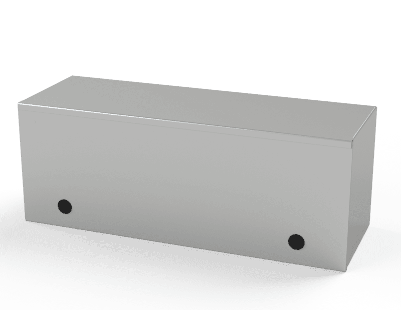 Saginaw Control SCE-L9N248LP Nema-1 Enclosure, Height:9.00", Width:24.00", Depth:8.00", ANSI-61 gray powder coated inside and out. Saginaw Control SCE-L9N248LP Nema-1 Enclosure, Height:9.00", Width:24.00", Depth:8.00", ANSI-61 gray powder coated inside and out.