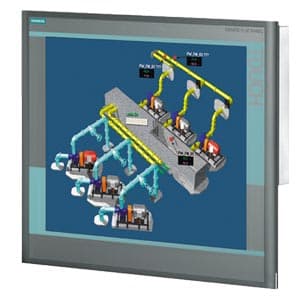 Siemens 6AV7861-3AA00-2AA0 SIMATIC Flat Panel 19, 19-inch TFT screen with 1280x 1024 pixels resolution for 24 V DC, VGA, DVI-D interface, incl. VGA cable 1.8 m Siemens 6AV7861-3AA00-2AA0 SIMATIC Flat Panel 19, 19-inch TFT screen with 1280x 1024 pixels resolution for 24 V DC, VGA, DVI-D interface, incl. VGA cable 1.8 m