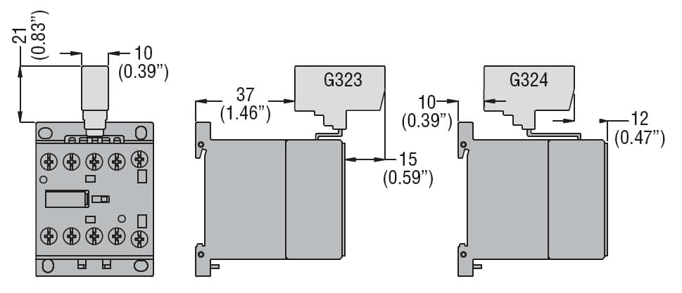 Lovato Electric 11G323 11G323 Lovato - Paralleling links. Clamp-screw terminals, for BG... series mini-contactors, for 2 poles Lovato Electric 11G323 11G323 Lovato - Paralleling links. Clamp-screw terminals, for BG... series mini-contactors, for 2 poles
